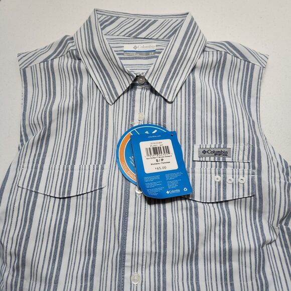 Columbia PFG Sun Drifter Woven Dress II – Women’s Small, Striped - Picture 7 of 11